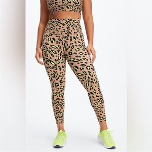 PowerHold By Fabletics Neon Leopard Leggings